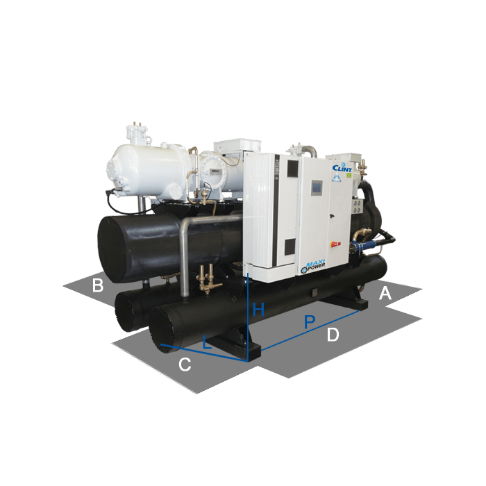 Water-cooled chillers CLINT CWW/K/A 901 ÷ 6202