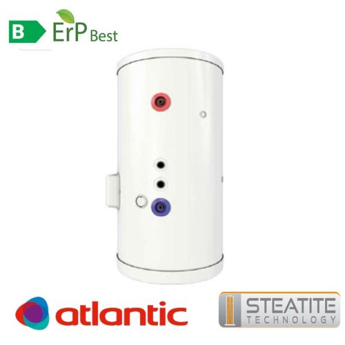 Electric water heater with coil Atlantic Combi Steatite 200 L, floor mointing цена - Vertical water heaters | BGR Group