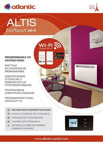 Altis Ecoboost operating instructions