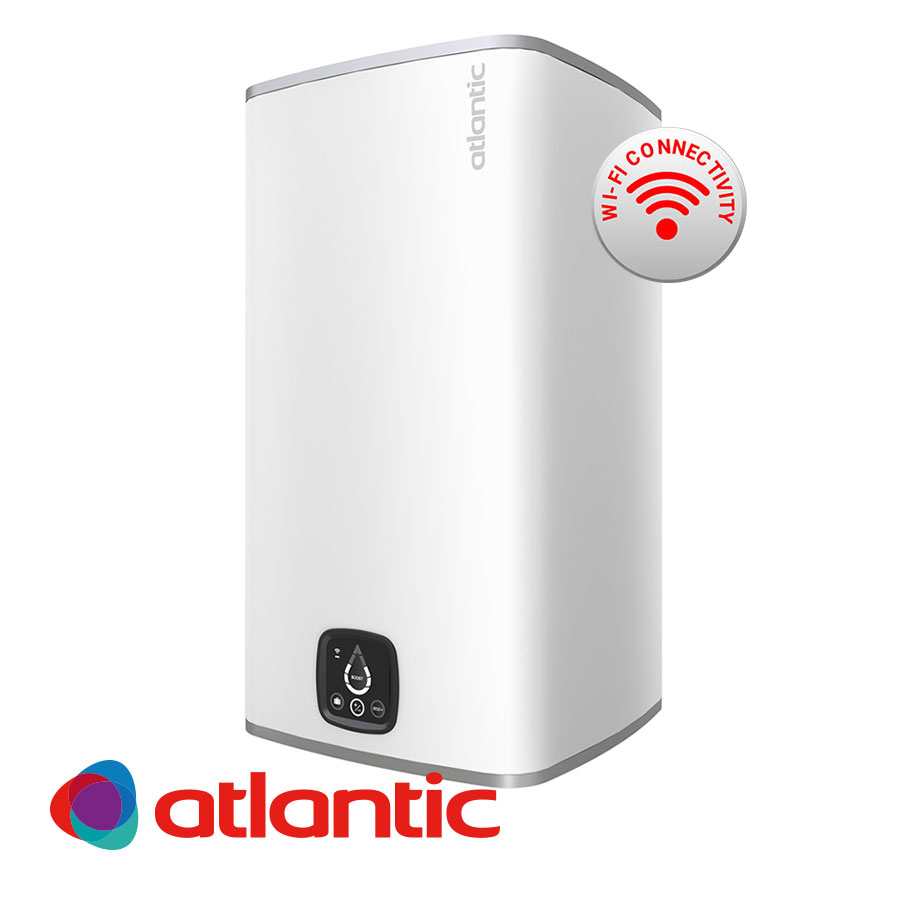 Купи онлайн Електрически бойлер Atlantic CUBE Steatite Wi-Fi, 150 литра на цена 551.68 € Електрически бойлер Atlantic CUBE Steatite Wi-Fi, 150 литра цена - Бойлери | BGR Group