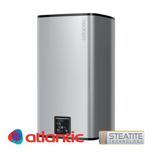 Electric water heater Atlantic CUBE Silver Steatite Wi-Fi, 100 liters цена - Vertical water heaters | BGR Group