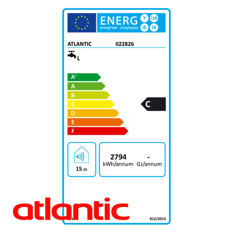 Electric water heater Atlantic O´Pro 500 liters for floor installation цена - Water heaters | BGR Group