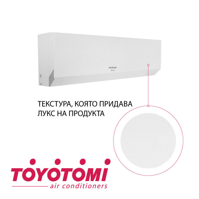 Купи онлайн The first air conditioner with artificial intelligence TOYOTOMI ERAI Mistery White CTN/CTG-356W на цена 1068.6 € The first air conditioner with artificial intelligence TOYOTOMI ERAI Mistery White CTN/CTG-356W цена - Wall-mounted air-conditioners | BGR Group