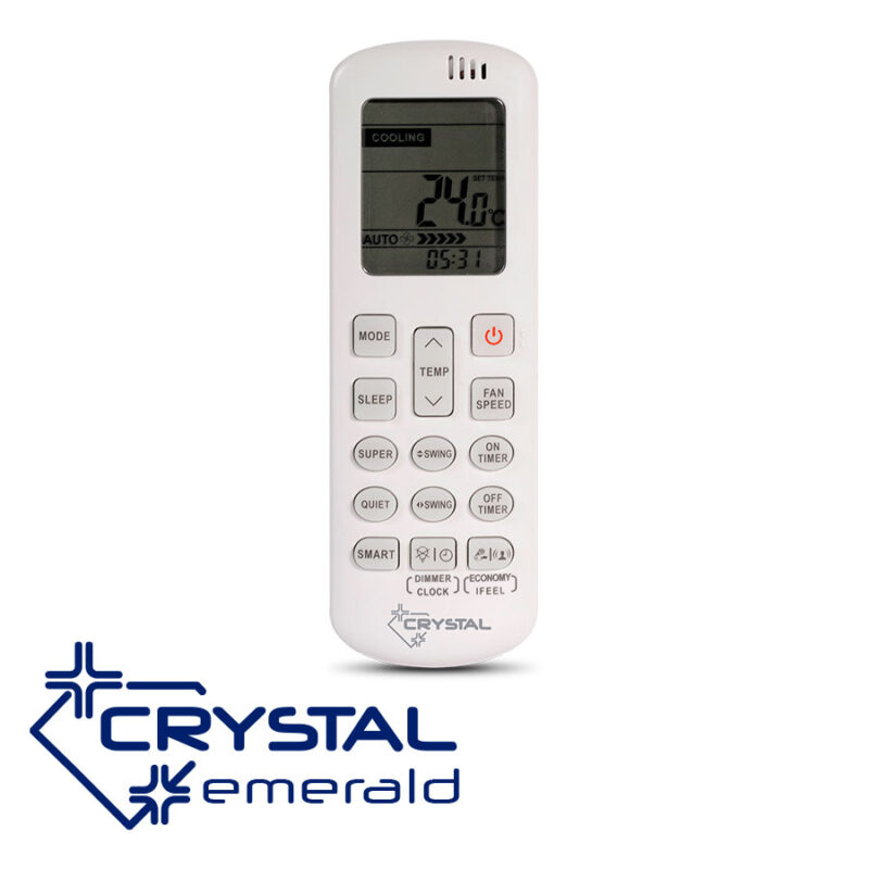 Купи онлайн Инверторен климатик Crystal Emerald 25H-UW Wi-Fi на цена 403.92 € Инверторен климатик Crystal Emerald 25H-UW Wi-Fi цена - Климатици за дома и офиса | BGR Group