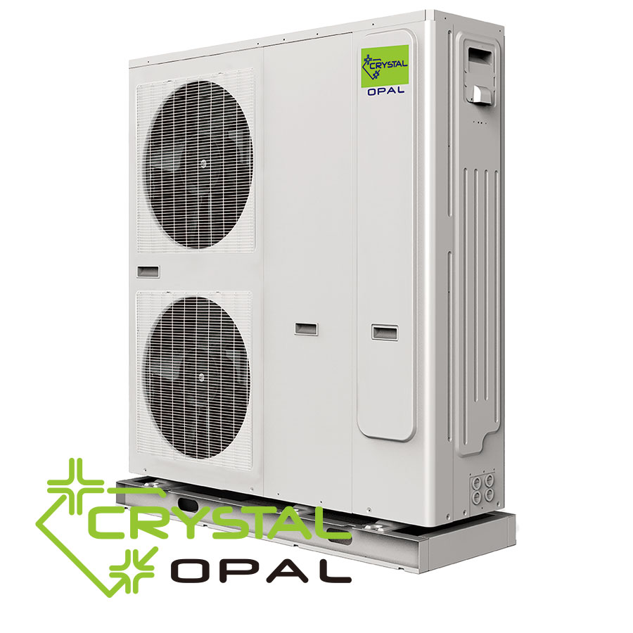 Термопомпа въздух-вода, моноблок Crystal OPAL CLM-16AP, 16 kW, монофазна цена - Термопомпи | BGR Group