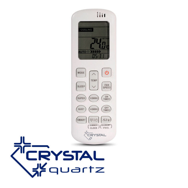 Купи онлайн Инверторен климатик Crystal Quartz 09H-KA, високостенен на цена 608.44 € Инверторен климатик Crystal Quartz 09H-KA, високостенен цена - Климатици за дома и офиса | BGR Group