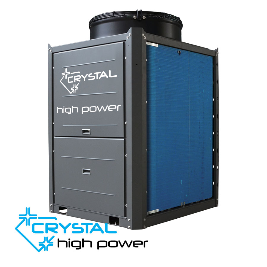 Инверторна термопомпа Crystal 45kW High-Power PEVH-45V4DA моноблок цена - Термопомпи | BGR Group