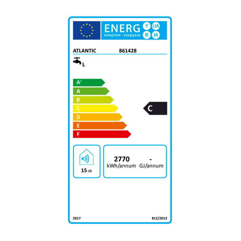 Electric water heater Atlantic O'Pro Plus S 120 liters цена - Water heaters | BGR Group