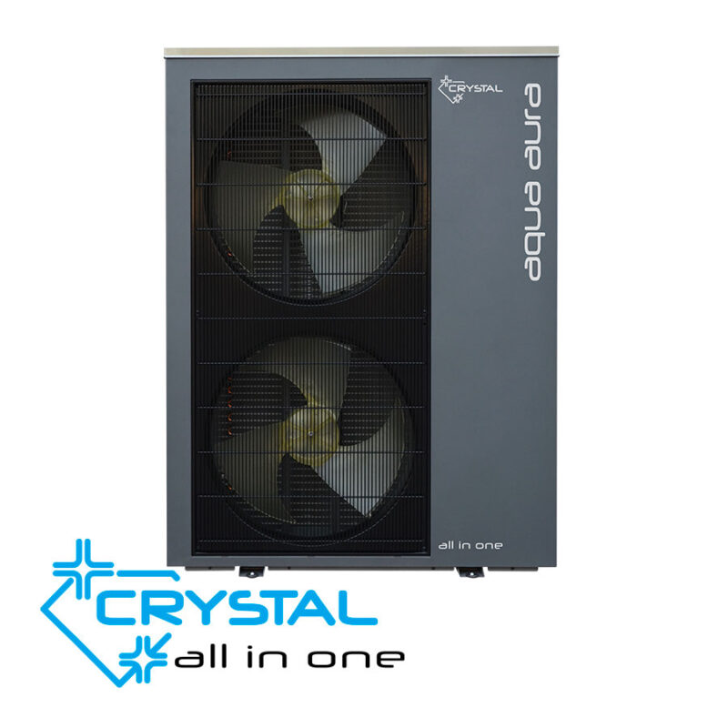 Инверторна термопомпа въздух-вода Crystal Aqua Aura II 19S All-In-One 250, трифазна цена - Термопомпи | BGR Group
