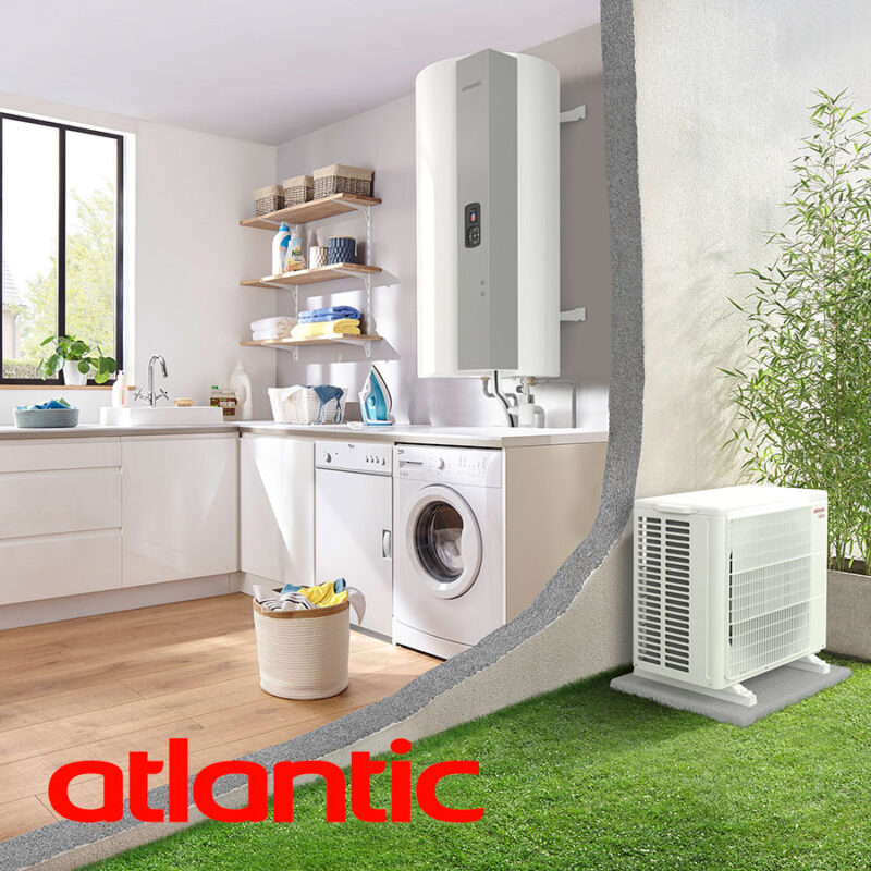 Thermodynamic water heater Atlantic Calypso Split Inverter 150 liters цена - Water heaters | BGR Group