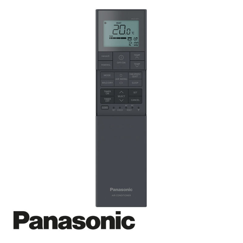 Високостенен климатик Panasonic Etherea с технология nanoe™ X модел KIT-XZ42-ZKE-H WiFi R32 графитено сив цвят цена - Климатици за дома и офиса | BGR Group