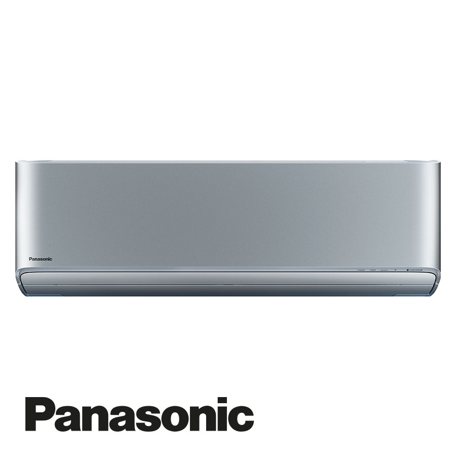 Високостенен климатик Panasonic Etherea с технология nanoe™ X модел KIT-XZ35-ZKE WiFi R32 сребрист цвят