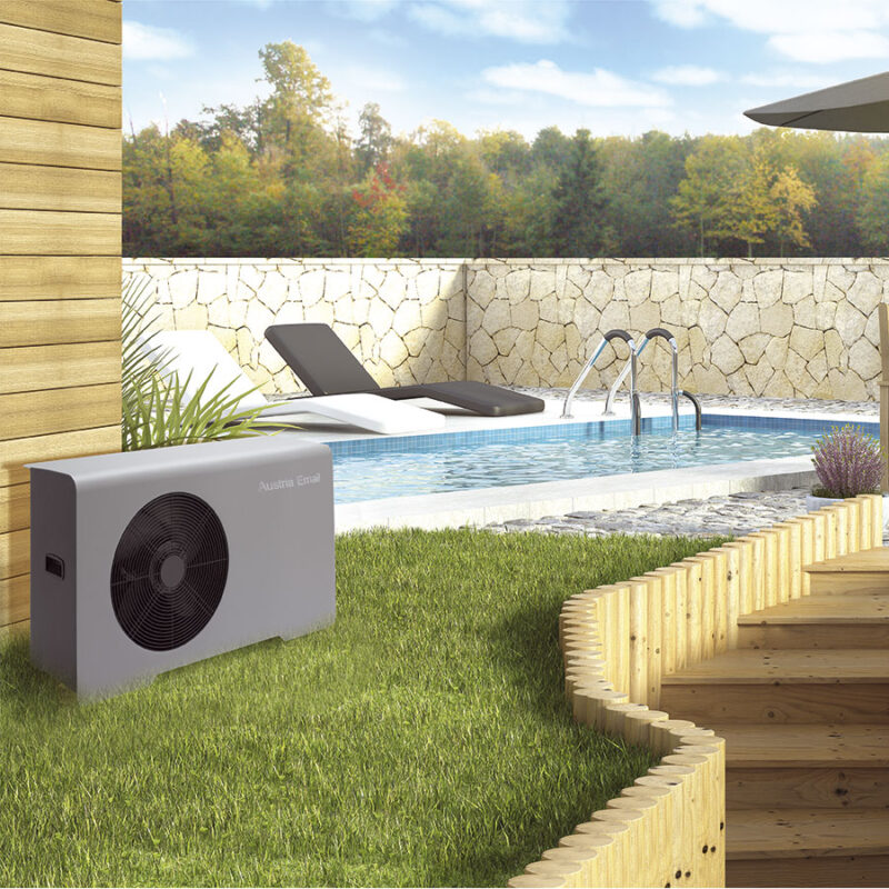 Купи онлайн Термопомпa за басейн Aeromax 14 kW на цена 3067.75 € Термопомпa за басейн Aeromax 14 kW цена - Термопомпи | BGR Group