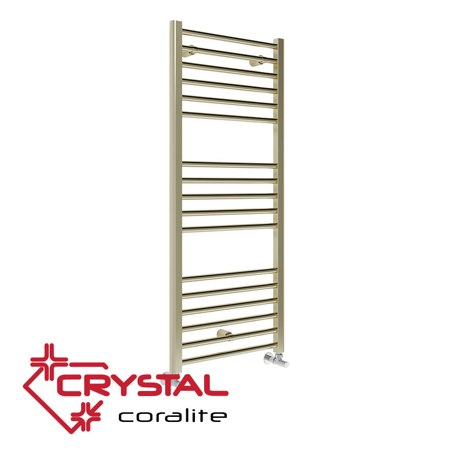 Водна лира за баня CORALLITE STRAIGHT SB-Brass 412 W, 1200×500 mm