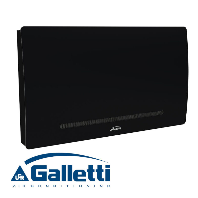 Вентилаторен конвектор Galletti AU 30 KIL + управление EVO-D, ЧЕРЕН цена - Водни вентилаторни конвектори за отопление и охлаждане | BGR Group