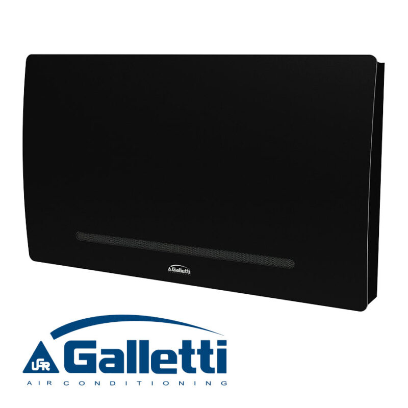 Вентилаторен конвектор Galletti AU 30 KIL + управление EVO-D, ЧЕРЕН цена - Водни вентилаторни конвектори за отопление и охлаждане | BGR Group