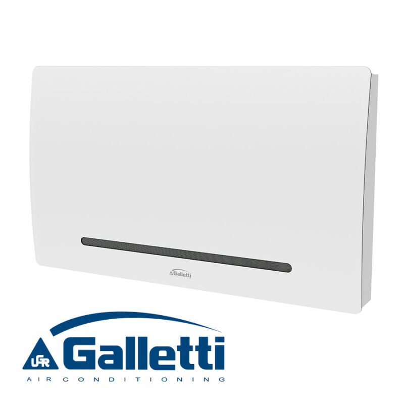 Вентилаторен конвектор Galletti AU 20 WIL + управление EVO-D, БЯЛ цена - Водни вентилаторни конвектори за отопление и охлаждане | BGR Group