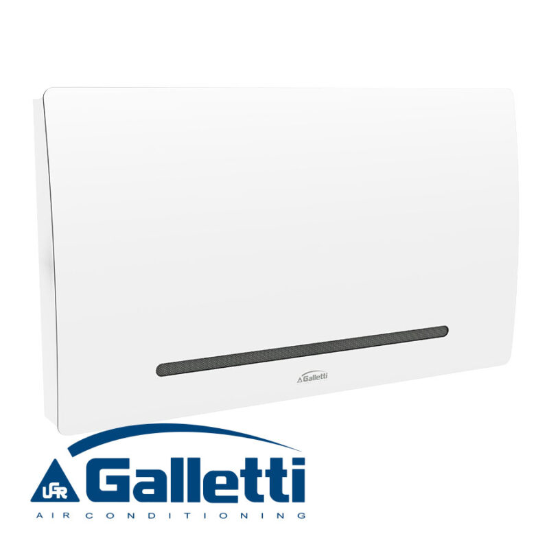 Вентилаторен конвектор Galletti AU 20 WIL + управление EVO-D, БЯЛ цена - Водни вентилаторни конвектори за отопление и охлаждане | BGR Group