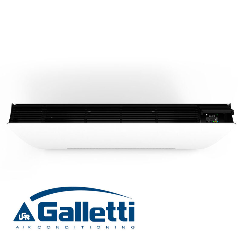 Вентилаторен конвектор Galletti AU 20 WIL + управление EVO-D, БЯЛ цена - Водни вентилаторни конвектори за отопление и охлаждане | BGR Group
