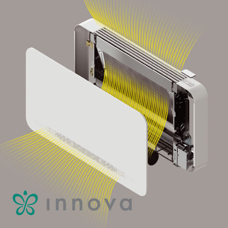 Вентилаторен конвектор Innova >OSMO< SL 200 + WiFi управление с плавно модулиране EWA844II цена - Водни вентилаторни конвектори за отопление и охлаждане | BGR Group