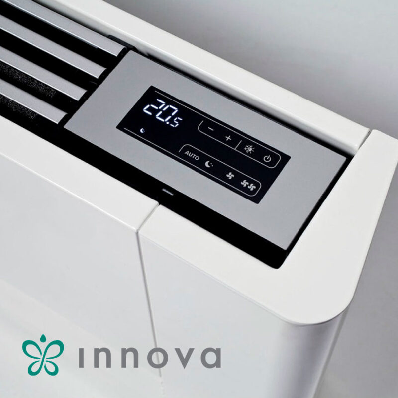 Купи онлайн Innova Airleaf RS 400 fan coil with radiant front panel + modulating control ECA644II на цена 825.74 € Innova Airleaf RS 400 fan coil with radiant front panel + modulating control ECA644II цена - Fan coil units | BGR Group