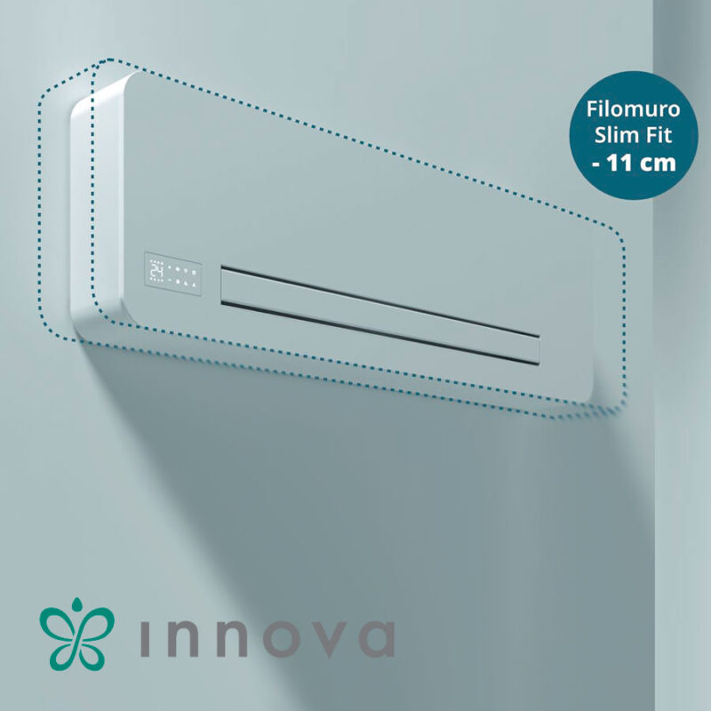 Високостенен вентилаторен конвектор Innova Filomuro Slim Fit SW 400 с безжично IR дистанционно, десен цена - Водни вентилаторни конвектори за отопление и охлаждане | BGR Group