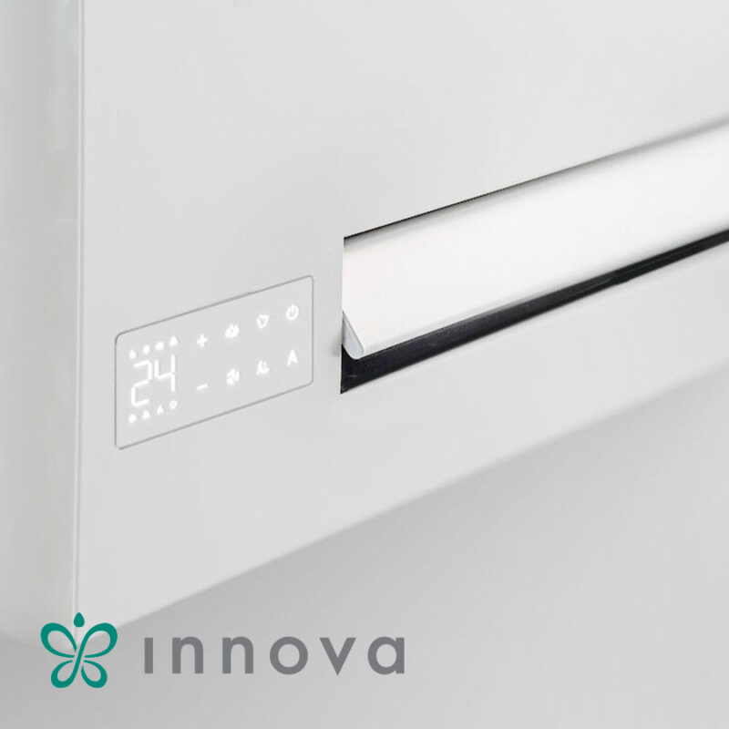 Високостенен вентилаторен конвектор с увеличена мощност Innova Filomuro Slim Fit SW XL 800 с безжично IR дистанционно, десен цена - Водни вентилаторни конвектори за отопление и охлаждане | BGR Group
