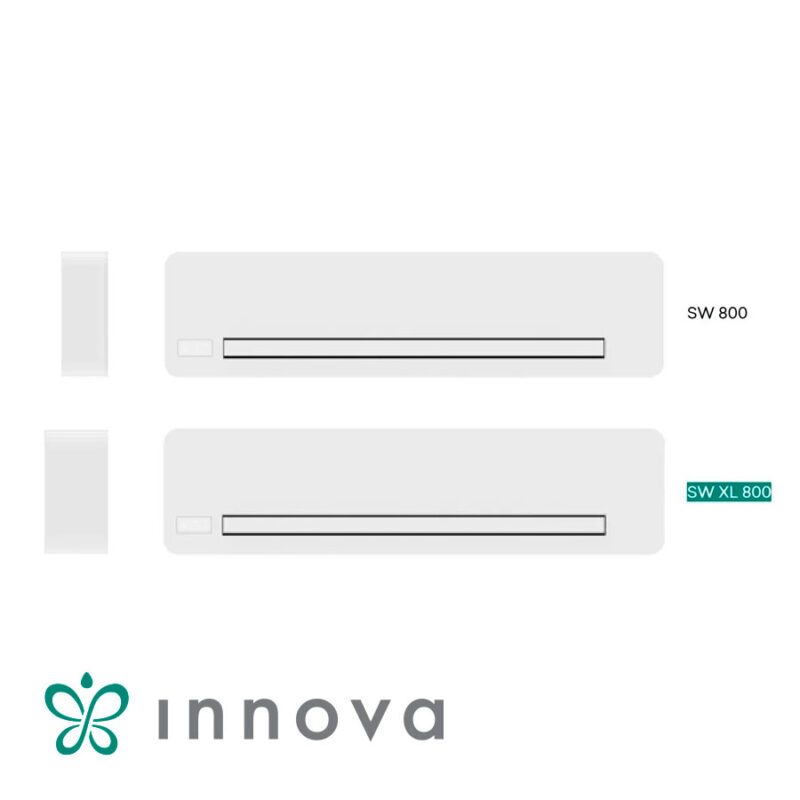Високостенен вентилаторен конвектор с увеличена мощност Innova Filomuro Slim Fit SW XL 800 с безжично IR дистанционно, десен цена - Водни вентилаторни конвектори за отопление и охлаждане | BGR Group