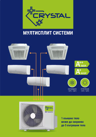 ЛИСТОВКА МУЛТИСПЛИТ КЛИМАТИЦИ Crystal