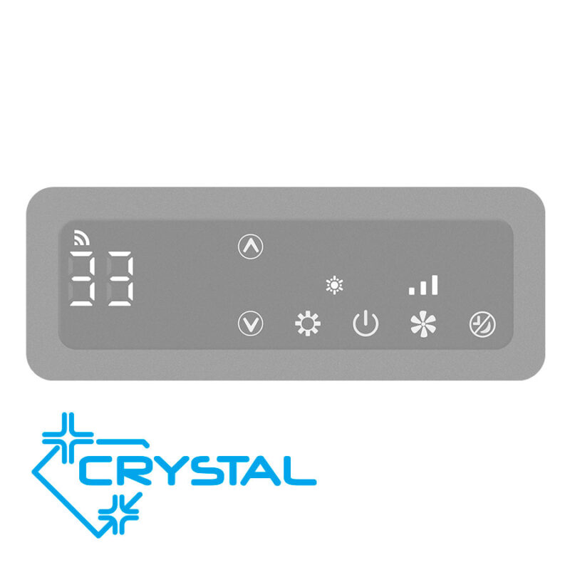 Вентилаторен конвектор Crystal SMART 800 L/R Wi-Fi цена - Водни вентилаторни конвектори за отопление и охлаждане | BGR Group