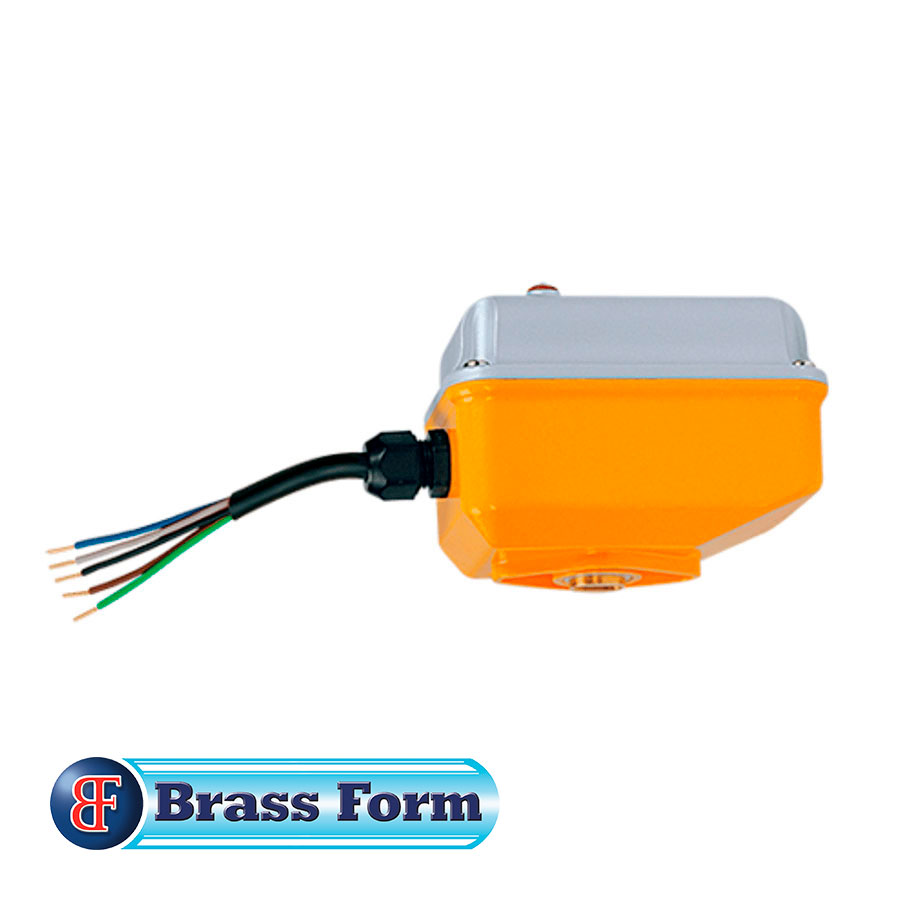 Actuator for 3-way valve metal IP67 (Power) + quick connection