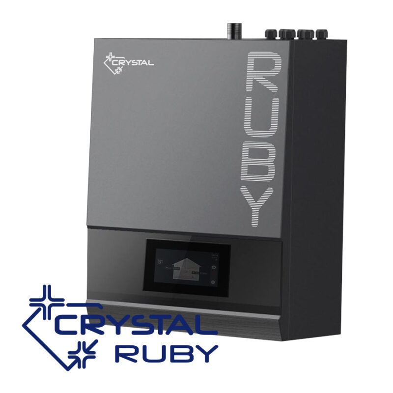 Инверторна термопомпа Crystal RUBY R290 12M-HB (ErP), хидро сплит цена - Термопомпи | BGR Group