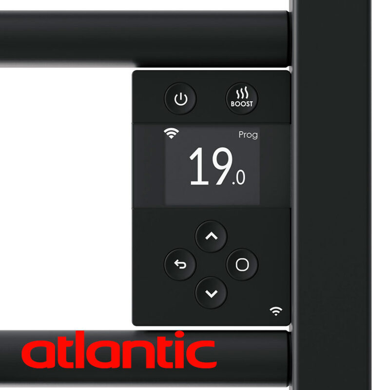 Електрическа лира Atlantic Doris Wi-Fi 500 W, Черна цена - Отопление за баня | BGR Group