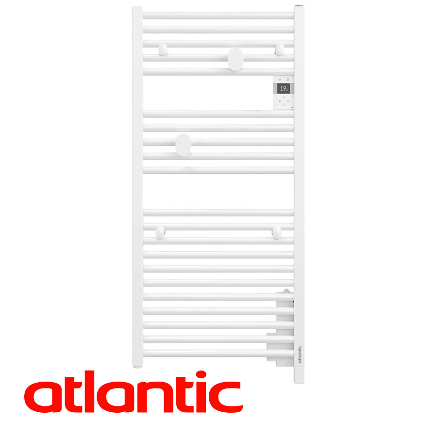Electric towel warmer Atlantic Doris Wi-Fi 500 W, White цена - Bathroom heating | BGR Group