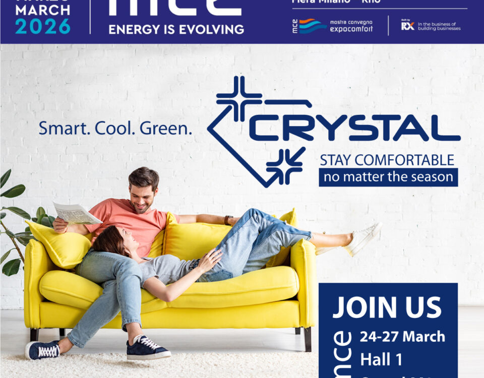 Точно един месец до MCE 2026 (24–27 март) – BGR Group участва на изложението с марката CRYSTAL