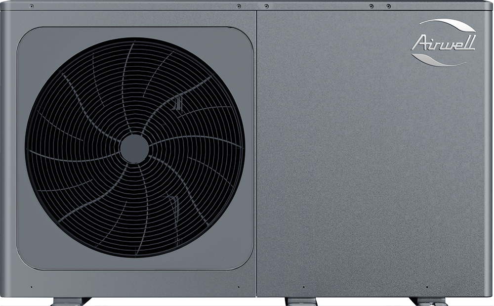High-temperature air-to-water heat pump Airwell Wellea M, 16 kW, monoblock, three-phase, refrigerant R290. цена - Heat pumps | BGR Group
