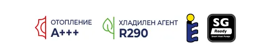 High-temperature air-to-water heat pump Airwell Wellea M, 16 kW, monoblock, three-phase, refrigerant R290. цена - Heat pumps | BGR Group